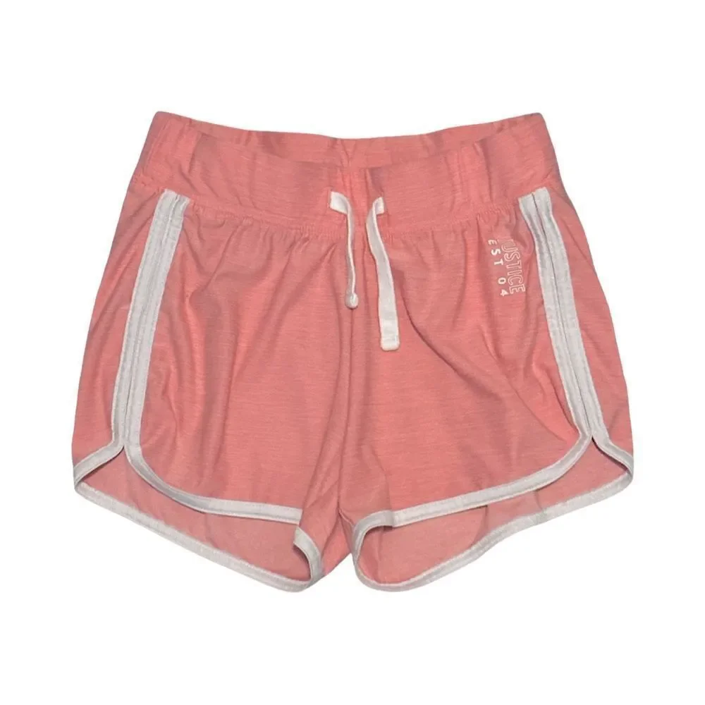 Justice Girls Bundle of 3 Athletic Shorts Sizes Small 7/8 and 8